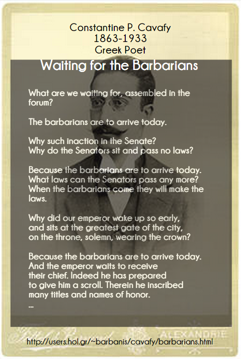 Cavafy_poem_waiting_for_the_barbarians