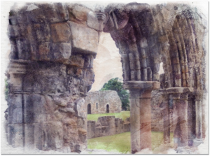 st_andrews_cathedral_ruins_water_colour_effect