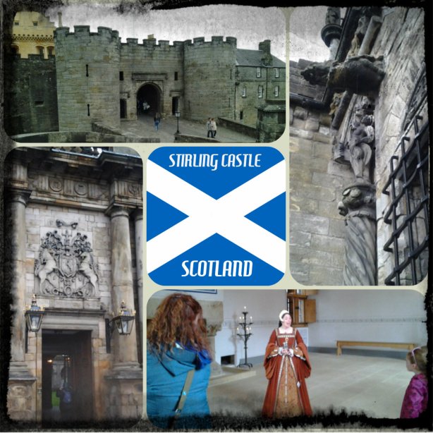 Stirling castle collage